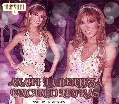 Galerie foto - Maria_4_RBD - Anahi